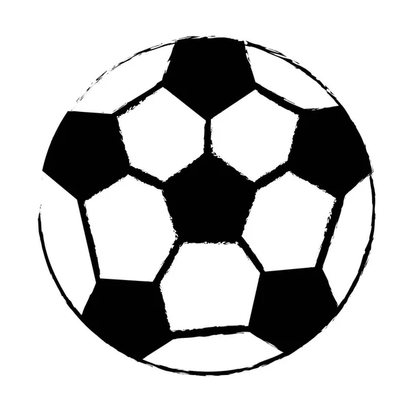 Изображение футбольного мяча — стоковый вектор