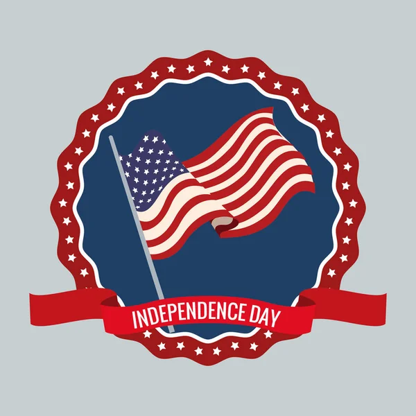 Independence day 4th party — Stock Vector