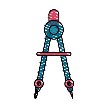 Pusula vektör çizim