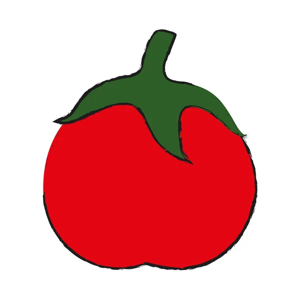 Ilustrasi vektor tomat - Stok Vektor
