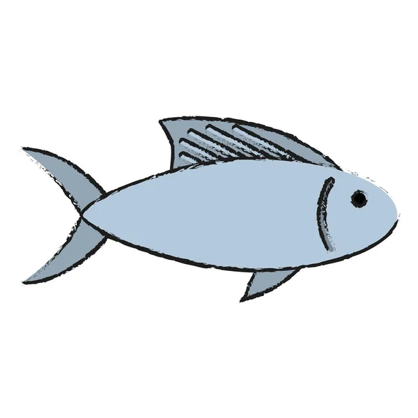 Illustration vectorielle du poisson — Image vectorielle