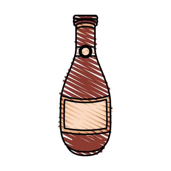 Wine vector illustration — Stock Vector