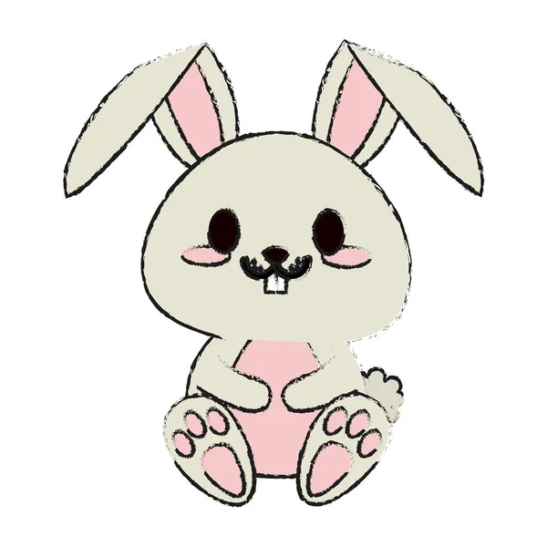 Bunny vector illustration — Stock Vector
