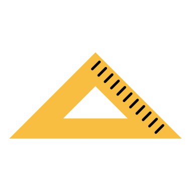 üçgen cetvel simge görüntüsü 