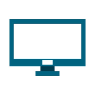 bilgisayar monitörü simge görüntüsü 