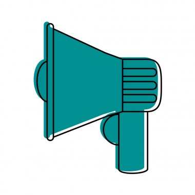 megafon veya hoparlör simgesi görüntü 