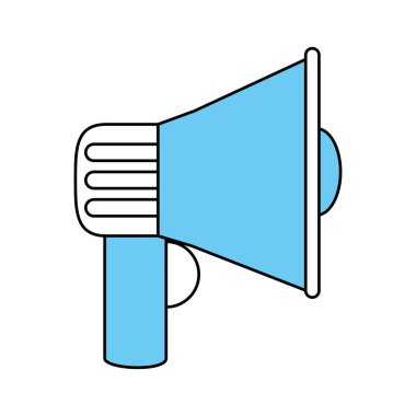 Megafon vektör çizim