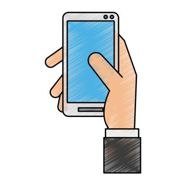 Akıllı Telefon Vektör İllüstrasyonu