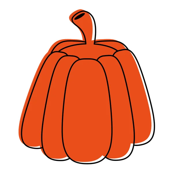 Immagine icona vegetale peperone — Vettoriale Stock