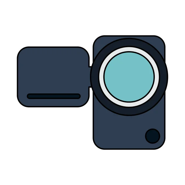 Video camera icon image — Stock Vector