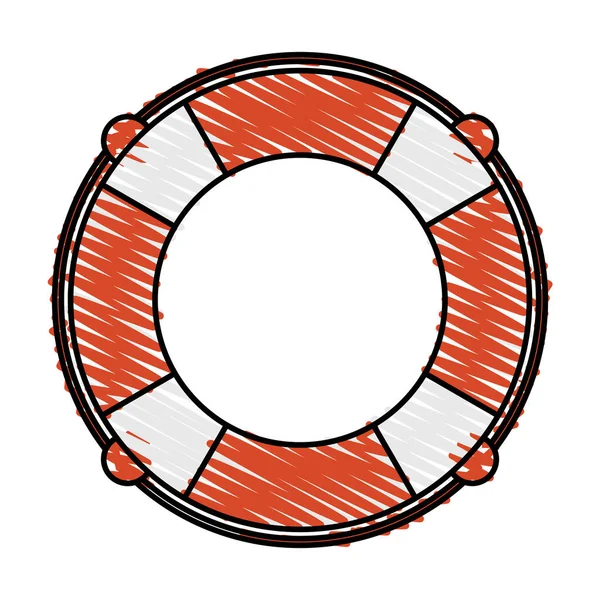 Lifesaver Векторні ілюстрації — стоковий вектор