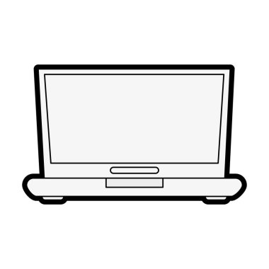 laptop vektör çizim