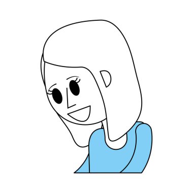 kadın vektör çizim