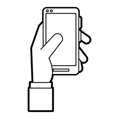 Akıllı Telefon Vektör İllüstrasyonu