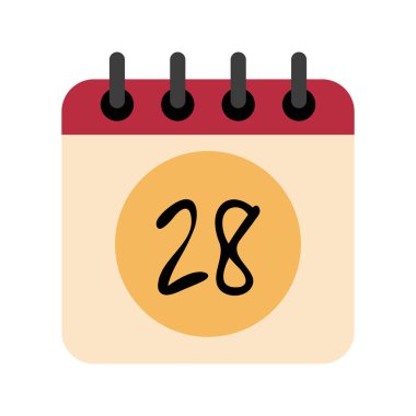 Takvim 28 simge görüntüsü 