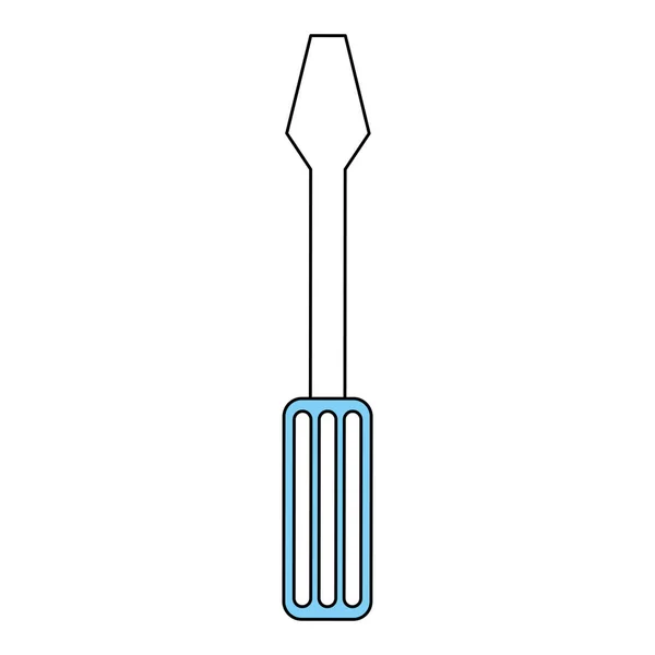 Ilustração do vetor chave de fenda —  Vetores de Stock