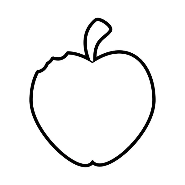 Ilustração vetorial da Apple — Vetor de Stock