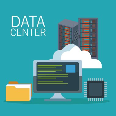 Veri merkezi teknoloji simgeleri