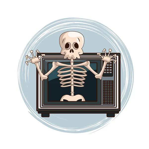 Kafatası video oyunu karakter karikatür TV