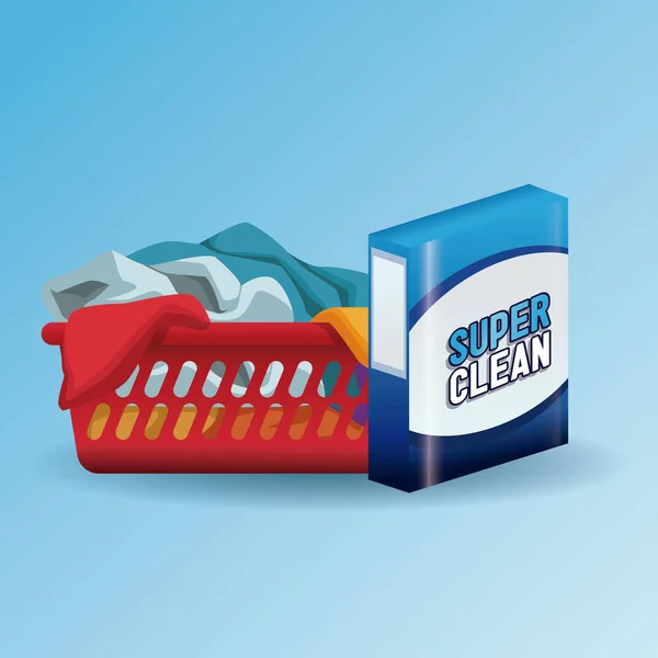 Mosoda szappan reklámok termék — Stock Vector