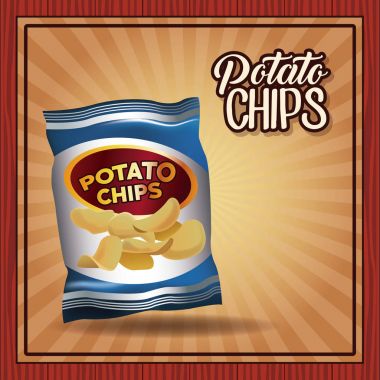 Patates cipsi çerçeve
