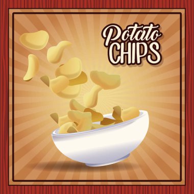 Patates cipsi çerçeve