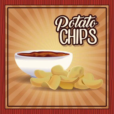 Patates cipsi çerçeve