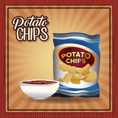 Patates cipsi çerçeve