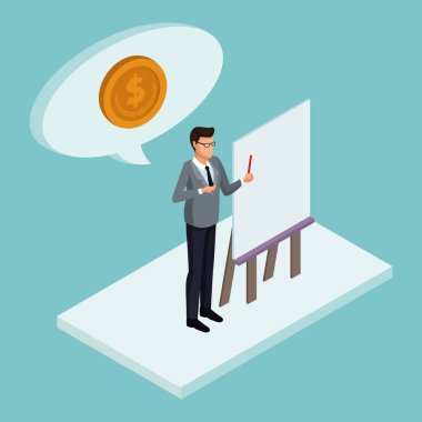 İzometrik iş avatarları