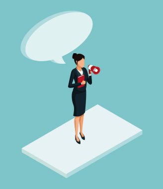 İzometrik iş avatarları