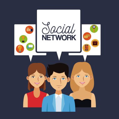 Sosyal ağ simgeleri