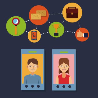 Sosyal ağ simgeleri