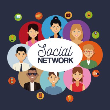 Sosyal ağ simgeleri