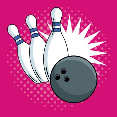 Bowling pop sanat çizgi film