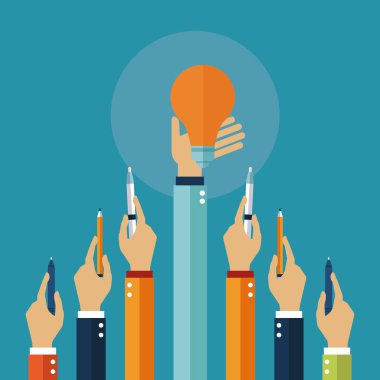 Yaratıcı süreç elinde