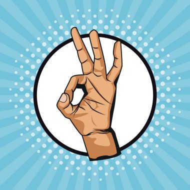 El Ok sembolü pop sanat