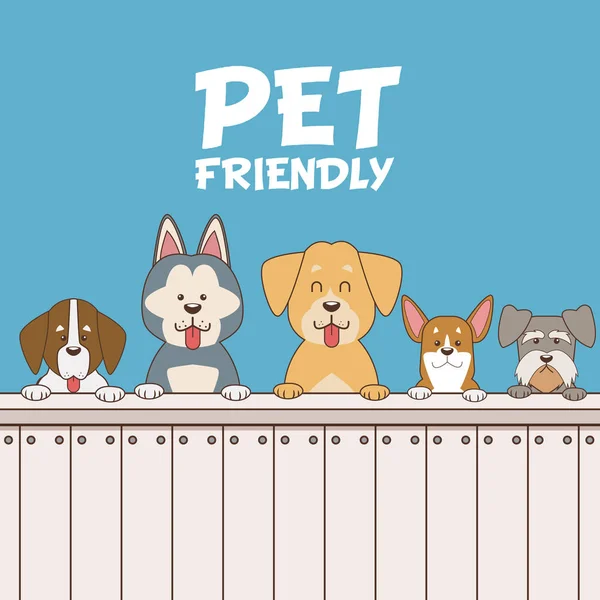 Pet friendly cartoon