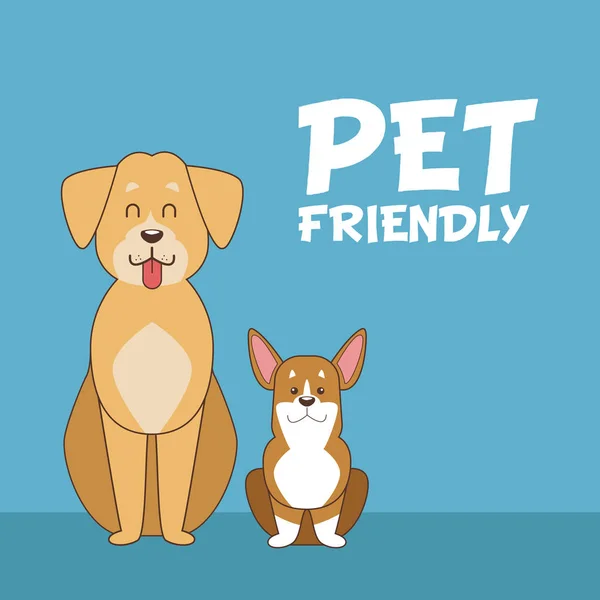 Pet friendly cartoon