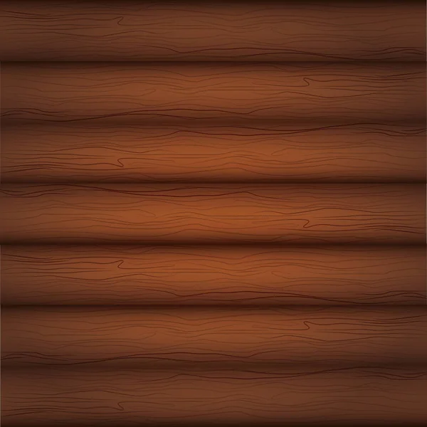 棕色木制背景 — 图库矢量图片