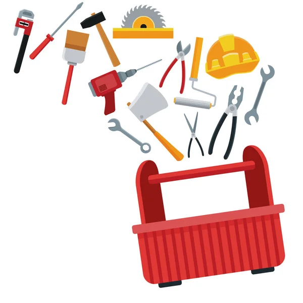 Bouw service Vector Ilustration werksetpictogram stedelijke — Stockvector