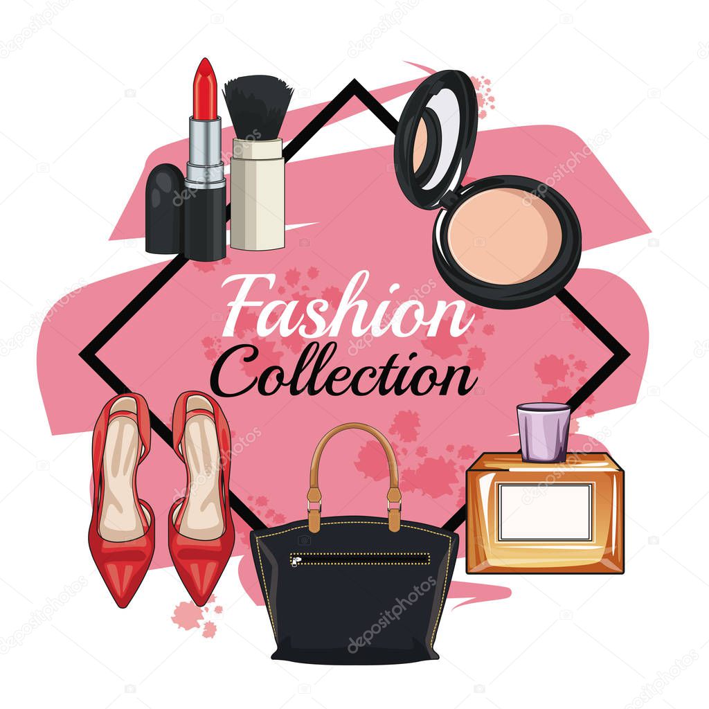 Women fashion accesories and make up