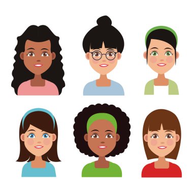 Dostluk karikatür tasarım