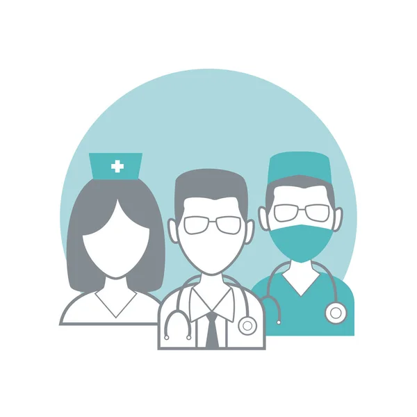 Service de santé médicale — Image vectorielle