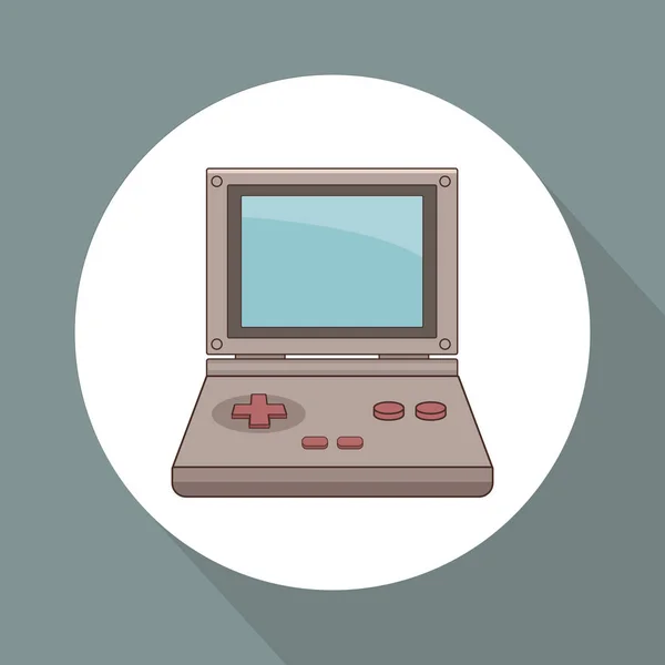 Φορητή τεχνολογία videogame — Διανυσματικό Αρχείο