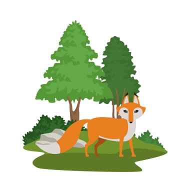 Orman hayvanlar karikatür