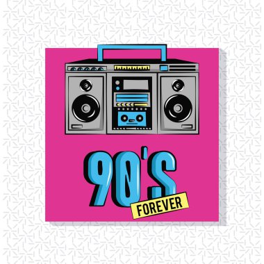 90'lı yılların sonsuza dek Tasarla