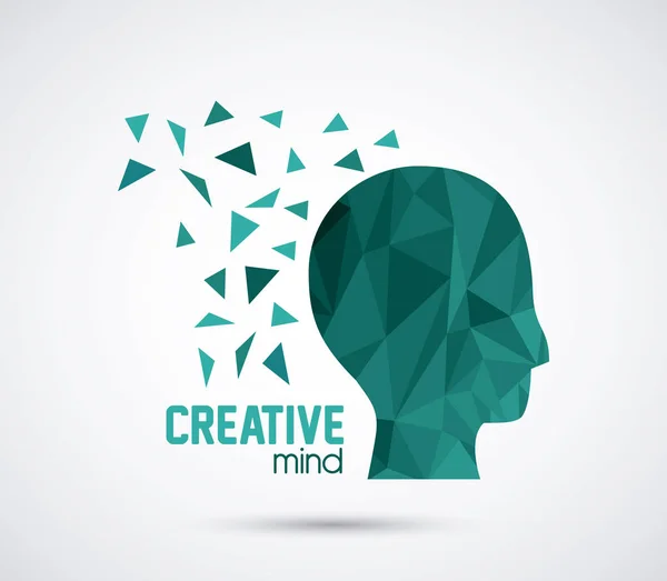 Mentes e ideas creativas — Vector de stock