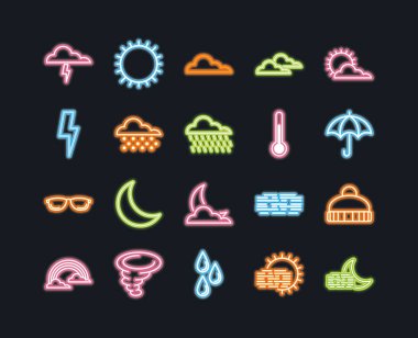 20 hava hattı simgeler kümesi