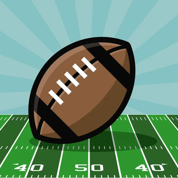 American-Football-Bowl-Turnier — Stockvektor
