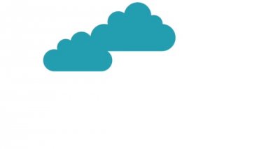 Paralar animasyon yağmur